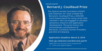 Bernard J. Couillaud Prize for Young Scientists