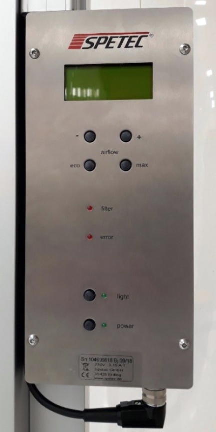 Externí řídící panel pro flowmoduly