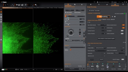 Řídící software Dragonfly systému Fusion