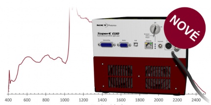 Nový model superkontinuum laseru SuperK EVO