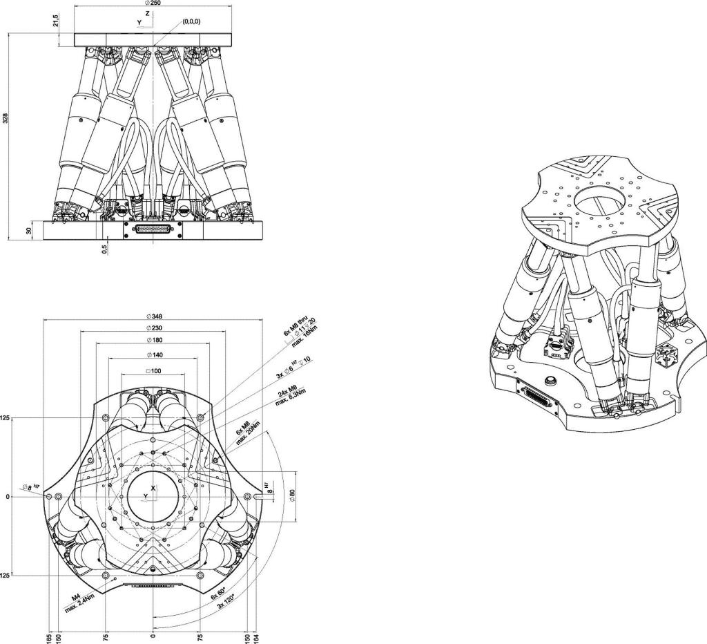 Hexapod H-850.x2IV